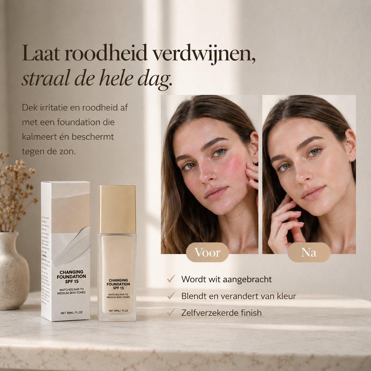 Lumière Huidperfectie Foundation - Maison Essentiel