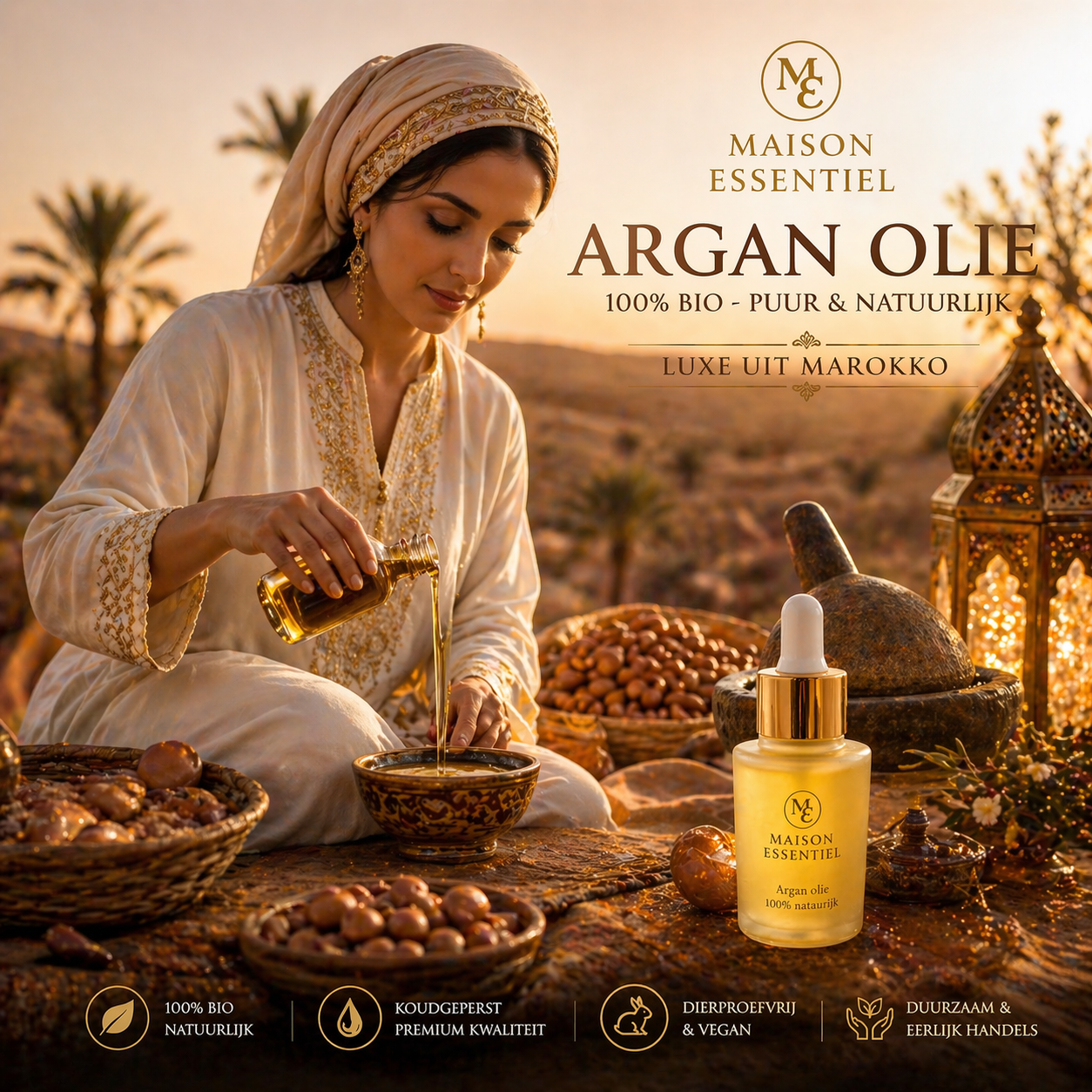 Argan Éclat™ Elixir - Maison Essentiel