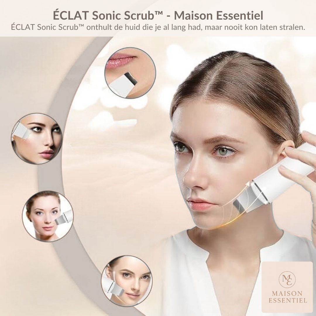 ÉCLAT Sonic Scrub™ - Maison Essentiel