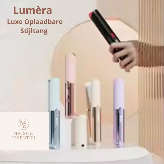 Lumèra Luxe Oplaadbare Krul & Stijltang - Maison Essentiel