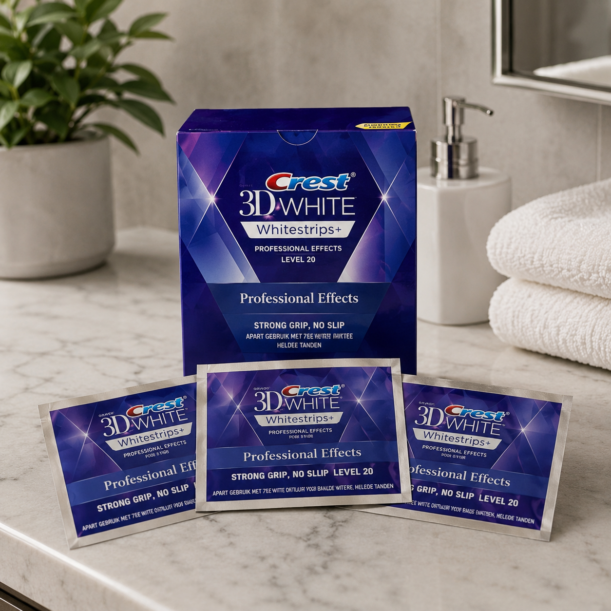 3x DiamondWhite™ Whitening Strips - Maison Essentiel