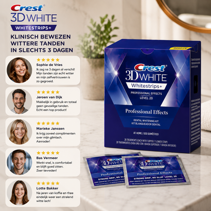 3x DiamondWhite™ Whitening Strips - Maison Essentiel
