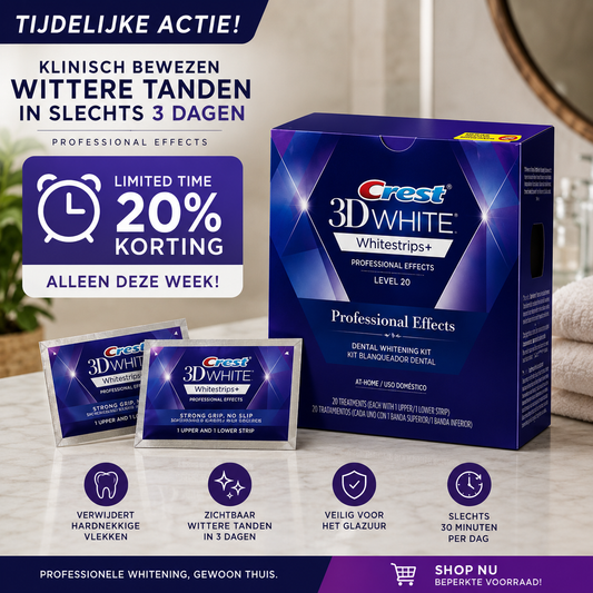 3x DiamondWhite™ Whitening Strips - Maison Essentiel