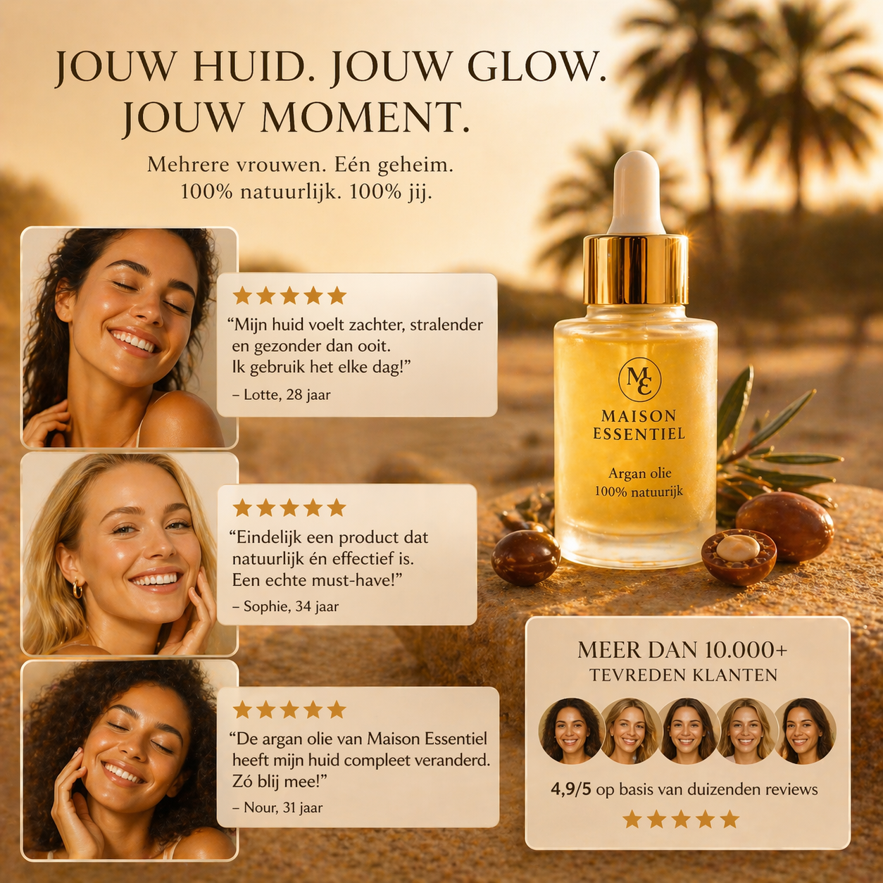 Argan Éclat™ Elixir - Maison Essentiel
